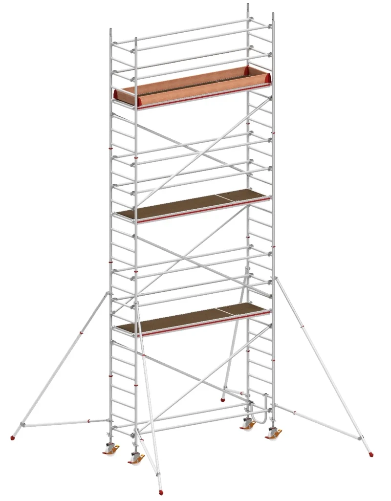 Echafaudage roulant aluminium 8371